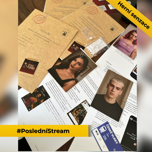 Detektivní hra #PosledníStream